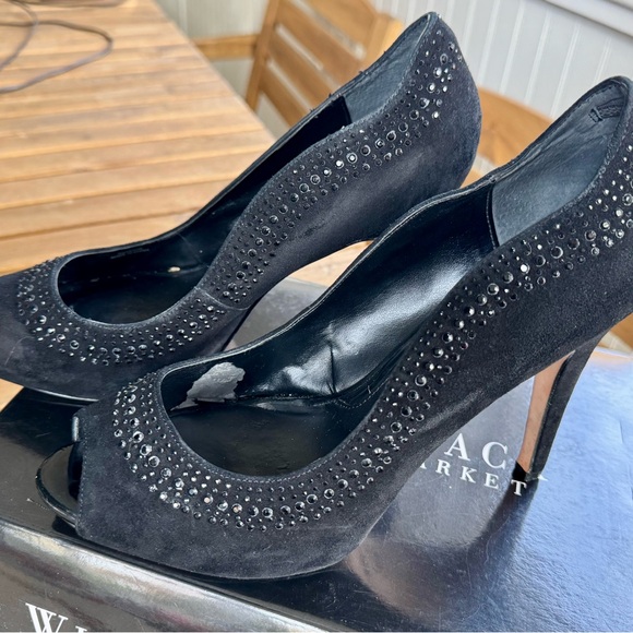 Hot Heels! White House Black Market 4.5 inch heel - Roxanne size 10 - Picture 5 of 7